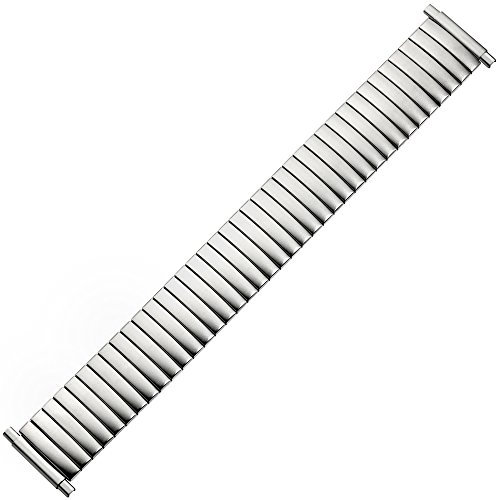 MARBURGER Uhrenarmband 18mm Edelstahl Silber - 80804440020