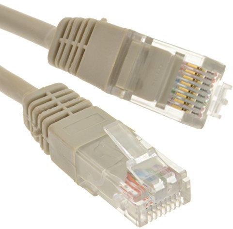kenable Grey Network Ethernet RJ45 Cat-5E UTP PATCH LAN COPPER Cable Lead 10m [10 metres]