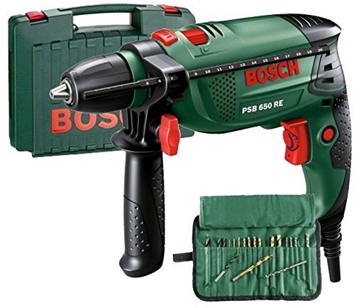 BOSCH - Taladro Perc E R Compact Set M Bosch 650 W