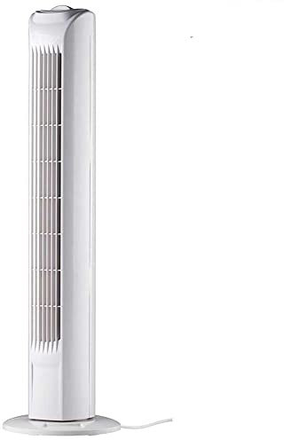 Ventilatore A Torre Colonna Oscillante Con 3 Velocità 3 Modalità Di Oscillazione Potenza 45 W Ventilatore Torretta Altezza 78 cm Design Elegante Bianco Cavo 1,50 Mt Ventilatore Da Terra