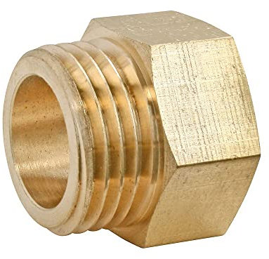 Boutté 2111495 Mamelon laiton égal mâle-femelle 20x27