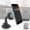 IWIO Magnetic Adjustable Universal Car Windscreen Suction Mount Phone Holder Multi-angle 360 Degrees Rotation compatible with HTC One M8 compatible with Windows - BLACK