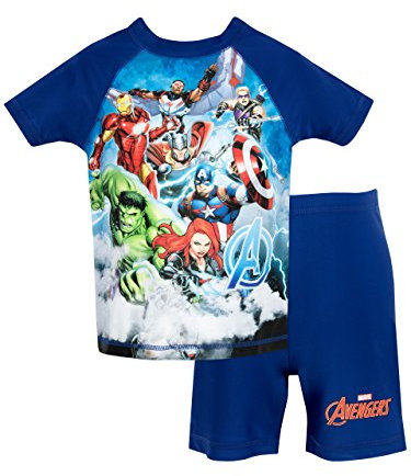 Marvel Boys Avengers Two Piece Swim Set Multicolour 3-4 Years