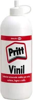 Pritt PVA Glue for Paper and Wood Pack of 12 Jars 250g Each (1000061120)