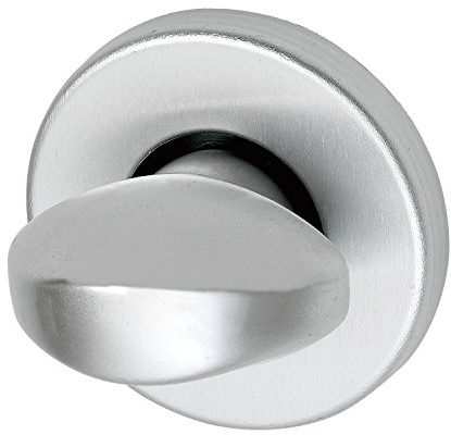 WC - Rosette SCH Line, L/U - Form ø 50 mm, silber eloxiert