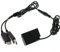 DMW-DCC8 DC Kupplung auf Dual USB für DMW-BLC12 Panasonic Lumix DMC-FZ200 DMC-FZ1000 DMC-G5 DMC-G6 DMC-G7 DMC-GX8 Kameras, Netzadapter, voll dekodierte DMW-AC8 AC-Adapterkamera Ladegerät-Set