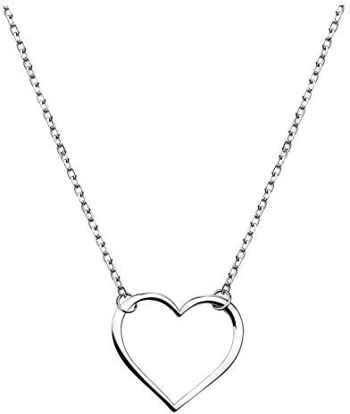 Sofia Milani - Damen Halskette 925 Silber - Herz Anhänger - 50183