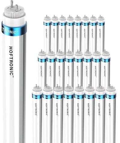 HOFTRONIC - 25er Set LED Röhre 60cm 9 Watt 1260 Lumen 140lm/W Super Bright T8 G13 LED Leuchtstoffröhre Flimmerfrei Neutralweiß 4000K Tube Röhrenlampe Lebensdauer: 50.000 Brennstunden 5 Jahre Garantie
