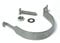 Round Stainless Steel Sign Post Fixing Clip (76mm Anti-Rotational) - 4 Pack