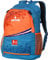 Derbystar Unisex – Erwachsene Bundesliga v21 Rucksack, Blau orange, 50 x 29,5 x 17,5cm