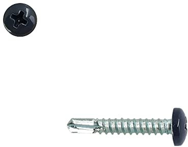 Perffixe Vis autoperceuses 3,5x13 mm RAL 7016 gris anthracite tête cylindrique Ph zinguées par 200