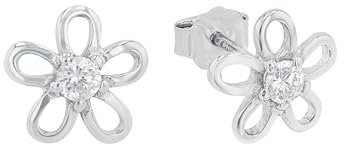 Amor Ohrstecker Damen, onesize, Gold, Kommt in Geschenk Box