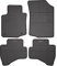 Fußmatten Automatten kompatibel mit Toyota Aygo 2005-2014 OMAC Antirutsch Gummimatten 3D Schwarz