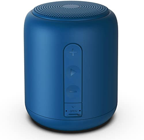 S SMAZINSTAR Bluetooth Speaker Wireless, Wireless Portable Speaker, Big Magicbox 20W Loud With Bass Enhancement, Build-In Mic For Hands-Free, 42H Play Home, s, BBQ, Travel (Indigo Blue)