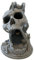LAYERSMITH® D&D Würfelturm als Totenkopf mit Spinne [Made IN Germany] in Farbe Granitgrau aus Biokunststoff, Dice Tower für großartige Atmosphäre