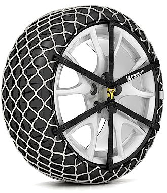 MICHELIN EASY GRIP Limited 4 | Schneekette Auto Textilschneekette 2 Stück | Reifen Schneekette Ultraleistungsfähig | Einfache Handhabung