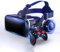 Auriculares de Realidad Virtual, VR Gafas Movil, 3D Juegos VR Headset Glasses con Mando para Juegos Videos para 14 13 12 11 Pro MAX, VR Gafas para Android S23 S22 S21 S20 Teléfonos 4.5-6.3in