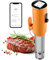Smart Sous Vide Machine with WiFi App ISV-101W - 1000W Chef's Choice, 0.1°C Accuracy, Auto 3D Heating, 3-Stage Alerts, 32-194°F Range, Sous Vide Cooker for Steak/Fish/Meal Prep (Ultra Quiet)
