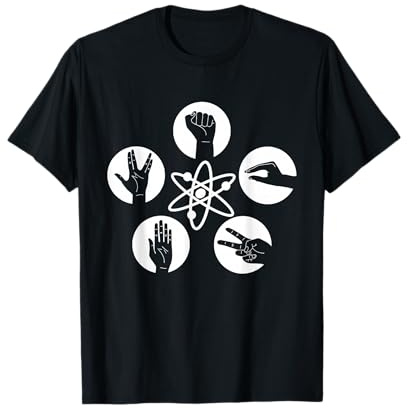 Logo Big Bang Theory Rock Lizard Spock T-Shirt