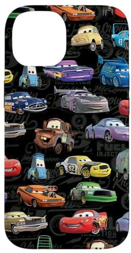 iPhone 14 Disney PIXAR Cars Pattern Print Case