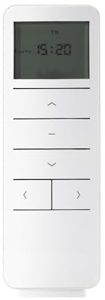 3T-MOTORS Funk-Timer Handsender HSTZ1, 1-Kanal Fernbedienung mit Zeitschaltung, Funksteuerung, Funksender, Sender für Rollladenantrieb, Markisenmotor oder Funk-Empfänger, Rollladensteuerung
