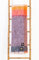 Mantas Ezcaray Mohair Decke, gestreift, Lila