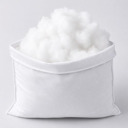 VL Toy Stuffing 100% Virgin Hollowfibre Fillings Multipurpose Hypoallergenic Washable White Stuffing For Crochet, Knitted Toys, Sofas, Cushions, Soft Toys, Teddy Bears, Pillows(1kg (1000g))