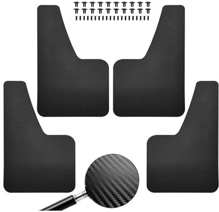 Compatibile for Volvo C70 S40 S60 S70 S90 S80 V60 V70 XC V90 XC70 XC90 AWD R Cross Country Rally Paraspruzzi Paraspruzzi Paraspruzzi Parafanghi(4Pcs)