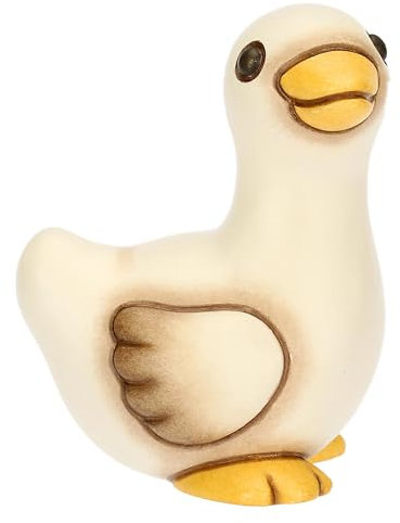 THUN - Mini oca Julie - ceramica - Collezione Giardino di Primavera - 4 x 4.7 x 5.9 cm