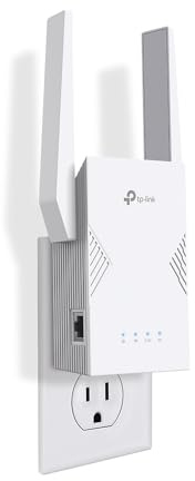 TP-Link BE3200 Wi-Fi 7 Range Extender RE223BE w/Ethernet Port | 3.2 Gbps Dual-Band Wireless Repeater | Internet Signal Booster for Home | Up to 2400 sq.ft, 64 Devices | MLO, EasyMesh | No 6 GHz Band