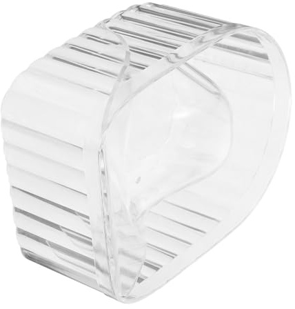 WRITWAA Clear Nail Soaking Bowl Transparent Acrylic Manicure Hand Soak Tub for Gel Polish Remover and Cuticle Softening Suitable for Salon and Home Nail Care
