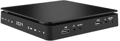 mophrati Clarté améliorée des soirées cinéma avec Lecteur De DVD minidisc enregistreurs Lecteur De DVD Para TV 1