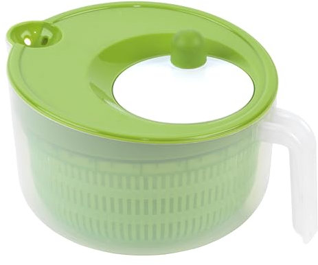GoodCook Essoreuse à salade de luxe en plastique sans BPA avec bouton rotatif 5 l