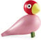 Kay Bojesen Ruth Singvogel Figuren 15.5 cm Singvögel Weihnachtsdekoration, rosa