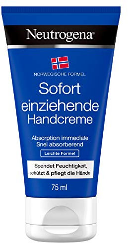 Neutrogena Norwegische Formel Sofort einziehende Handcreme, 2 x 75 ml