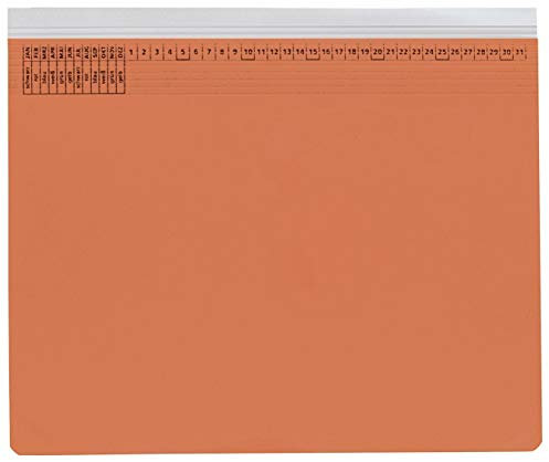 Q-Connect KF15794 Hängemappen und Zubehör Hängehefter Linksheftung orange