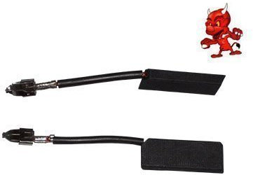 1 Satz Kohlebürsten Motorkohle Kohlestifte Schleifkohle passend für Bosch EXCLUSIV F1200A