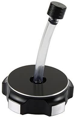 GOOFIT Universal Tankdeckel Ersatz für Taotao ROKETA Apollo SSR KLX110 TTR110 XR / CRF50 / 70/80/110 Dirtbike Motorrad Schwarz