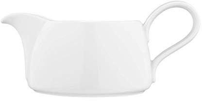 Seltmann Weiden 001.737230 Fashion weiß Sauciere 0,60 L, Porzellan
