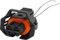 Twowinds - Connecteur Injecteur Compatible avec Citroën Xsara C4 Picasso, Peugeot 306 406, Renault Laguna Scenic, Ford Focus - 1928403874 - Fiche de Connexion - Câble