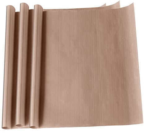 3 Pack 16 x 20 PTFE Teflon Sheet for Heat Press Transfer Non Stick Paper Reusable Heat Resistant Craft Mat,Protects Iron,for Heat Press Machines