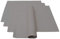 Lemos Home Platzset Tischset Platzdeckchen 4 Stück ca. 46 x 36 cm aus Baumwolle Viele Farben (Grau)