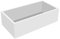 Calmwaters® Wannenträger 180 x 80 cm Modern Select, Passend für Rechteck-Badewanne 180x80 cm, Styroporträger, Schall- und wärmedämmend, Direkt verfliesbar, Badewannenträger in Weiß, 03AX3361