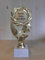 Pokal Beste Oma der Welt Geburtstag - Sportpokal - Gr. 19,5 cm - Trophäe - Geschenk - Pokale - mit Gravur - (A1)