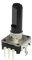 ALPS EC12E24204A9 Encoder (Drehimpulsgeber) für Leiterplatten-Printmontage, 12mm, 24 Impulse, Kunststoffachse 6x15mm, stehend