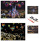 SiYear Scratch Paper Regenbogen Gemälde Skizze, City Series Night Scene, Scratch Painting Kreatives Geschenk, Scratchboard für Erwachsene und Kinder mit 4 Tools '' (Castle + Heißluftballon