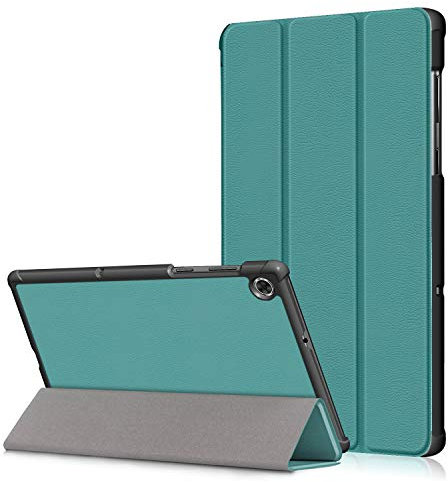 XITODA Funda para Lenovo Tab M10 FHD Plus TB-X606F TB-X606X - Protección de PU Cuero Carcasa para Lenovo Tab M10 Plus FHD 10,3 Pulgadas Tablet con Stand Función,Verde Oscuro
