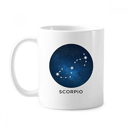 Scorpion Constellation Segno zodiacale Tazza Ceramica Caffè Porcellana Tazza Stoviglie