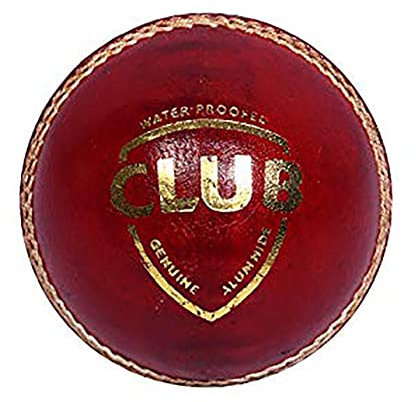 SG Cricketball aus Leder, Rot