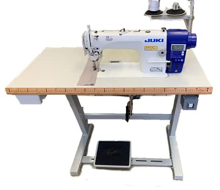 JUKI Nähmaschine 7000 - Vollautomatisch, Grau Metallisch, Edelstahl